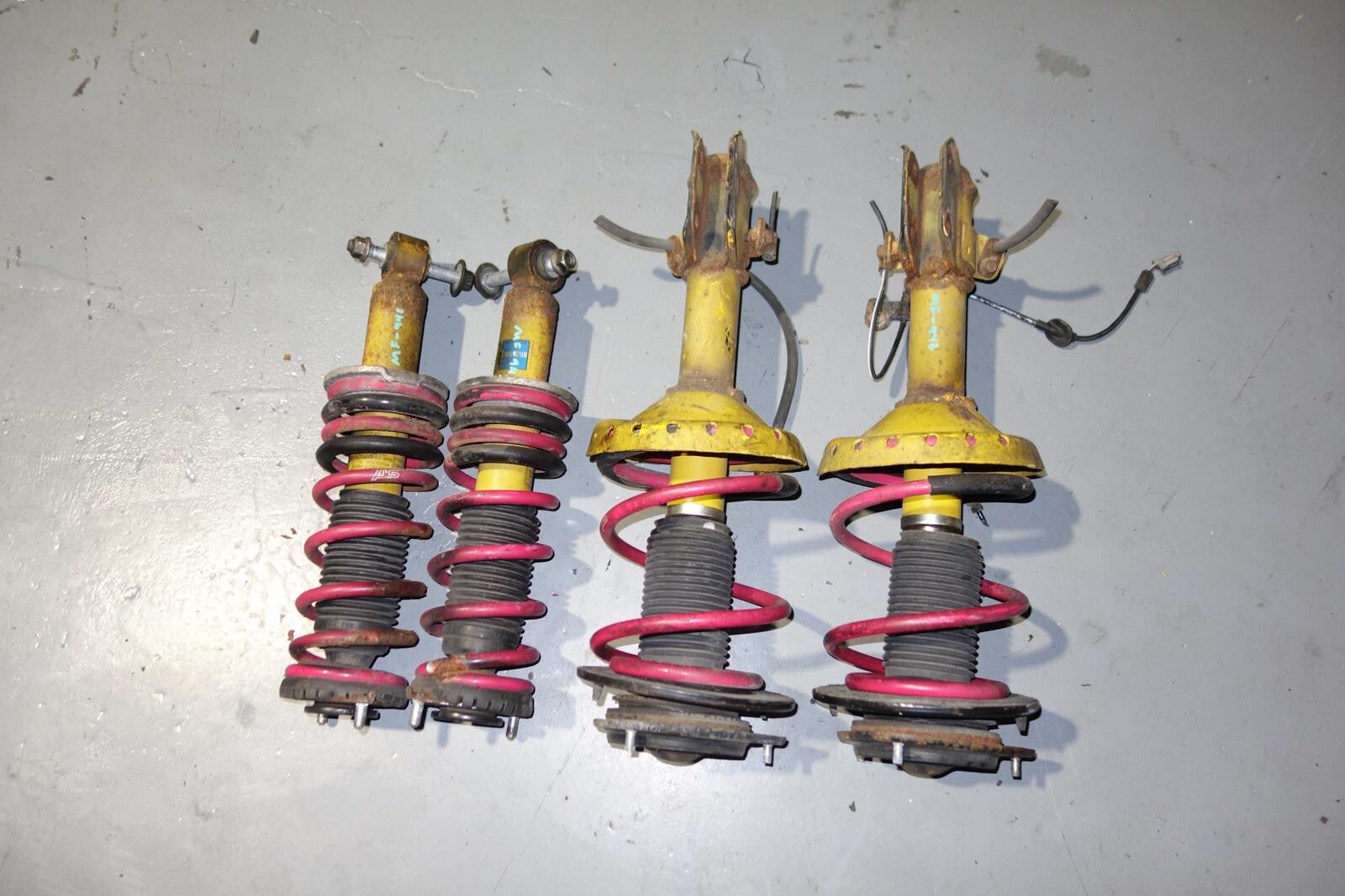 JDM Subaru Legacy Spec-B BILSTEIN Shocks Struts STi Springs Suspension 2005-2009