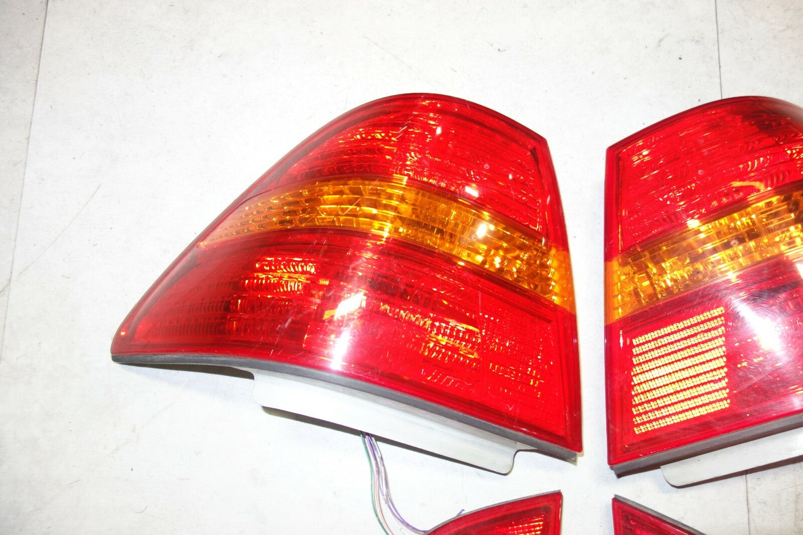 JDM 2001-2003 GENUINE TOYOTA LEXUS LS430 CELSIOR ZANKI OEM TAIL LIGHTS LAMPS SET