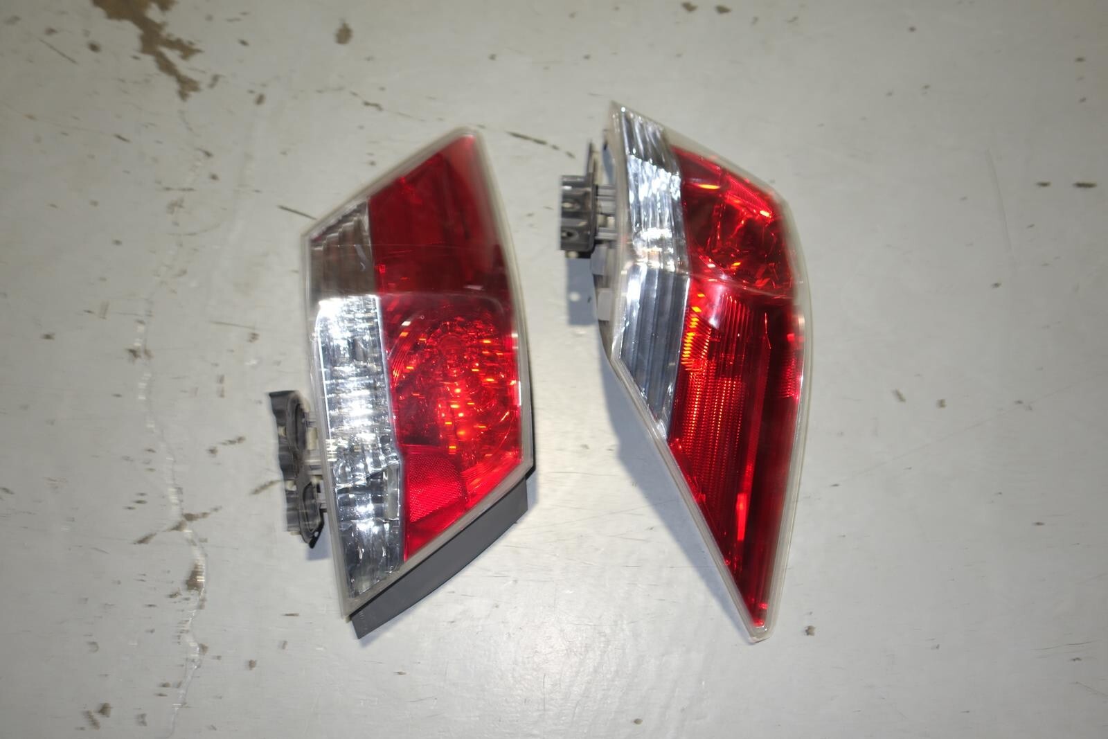 2011-2012 JDM Honda Accord CP3 Tail Lights Lamps Pair OEM 4-door