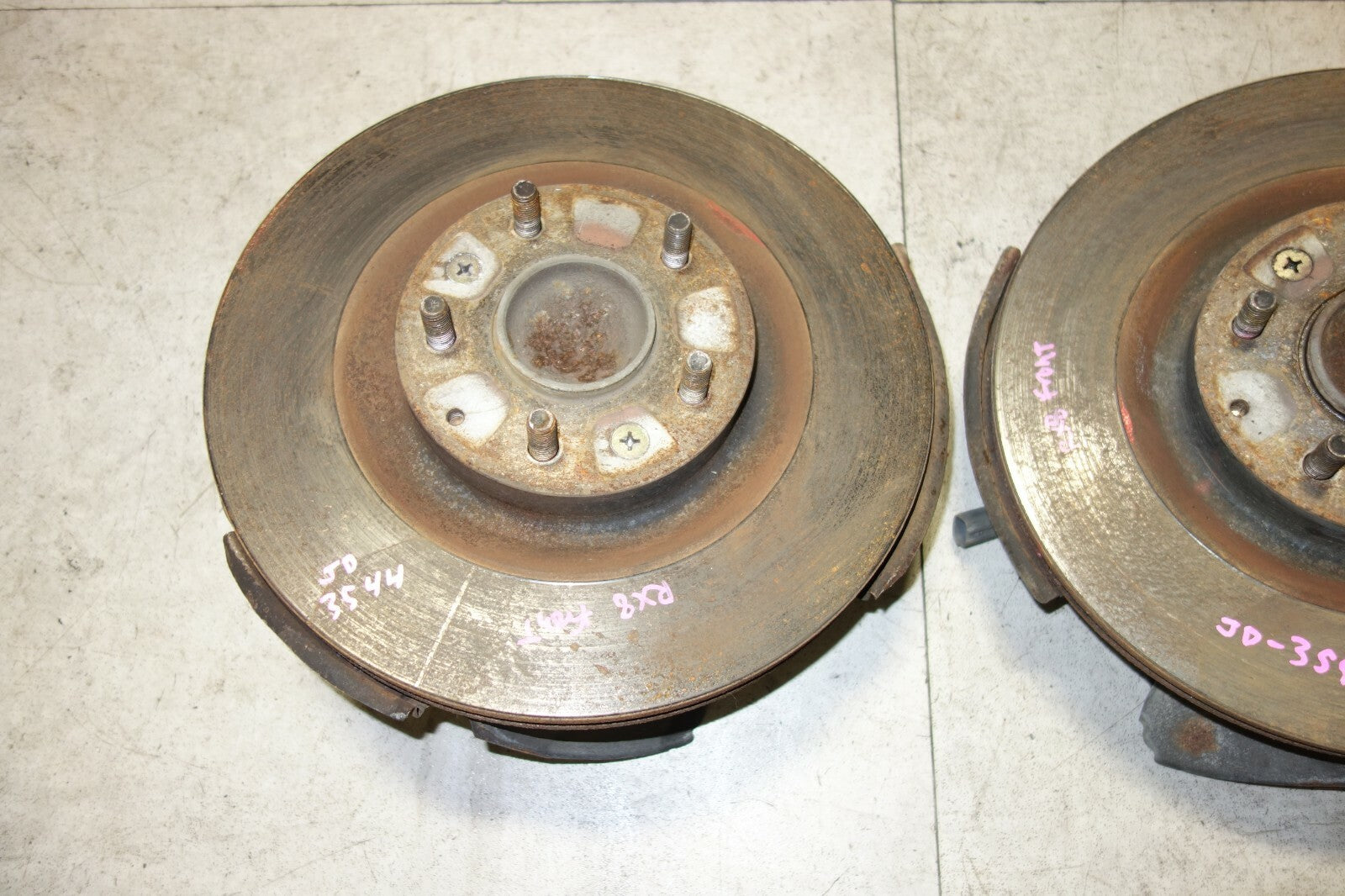 JDM Mazda RX8 Front Spindles Knuckles Hub USED OEM 2004 2005 2006 2007 2008