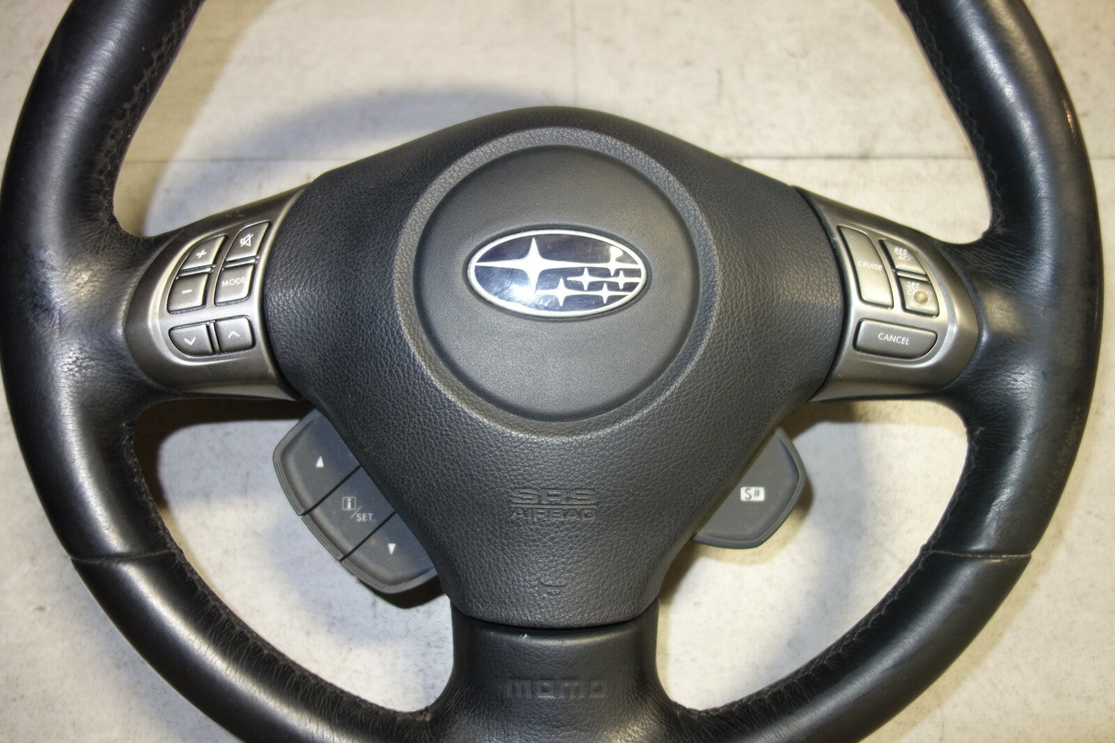 JDM SUBARU LEGACY MOMO STEERING WHEEL GT BP BPE BP5 BL5 BL9 BP9 KOUKI 2004-2009