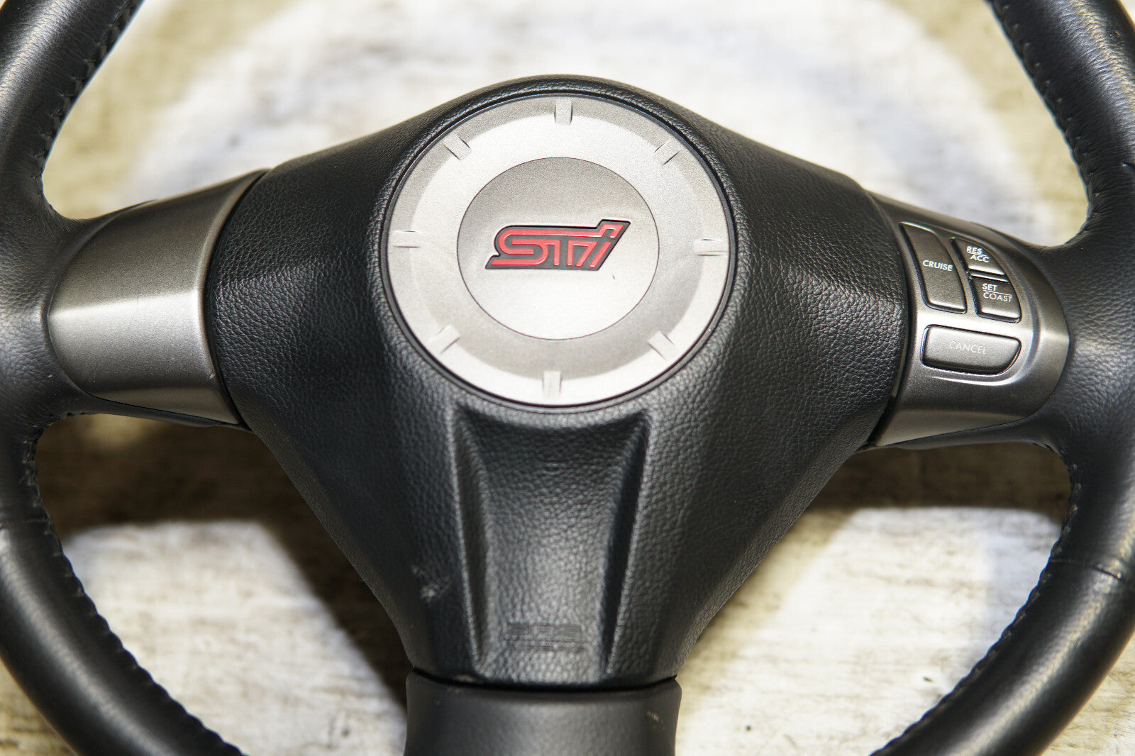 JDM Subaru Impreza WRX STi GR GRB Steering Wheel & Hub 2008-2014 STi V10 GVF GRF