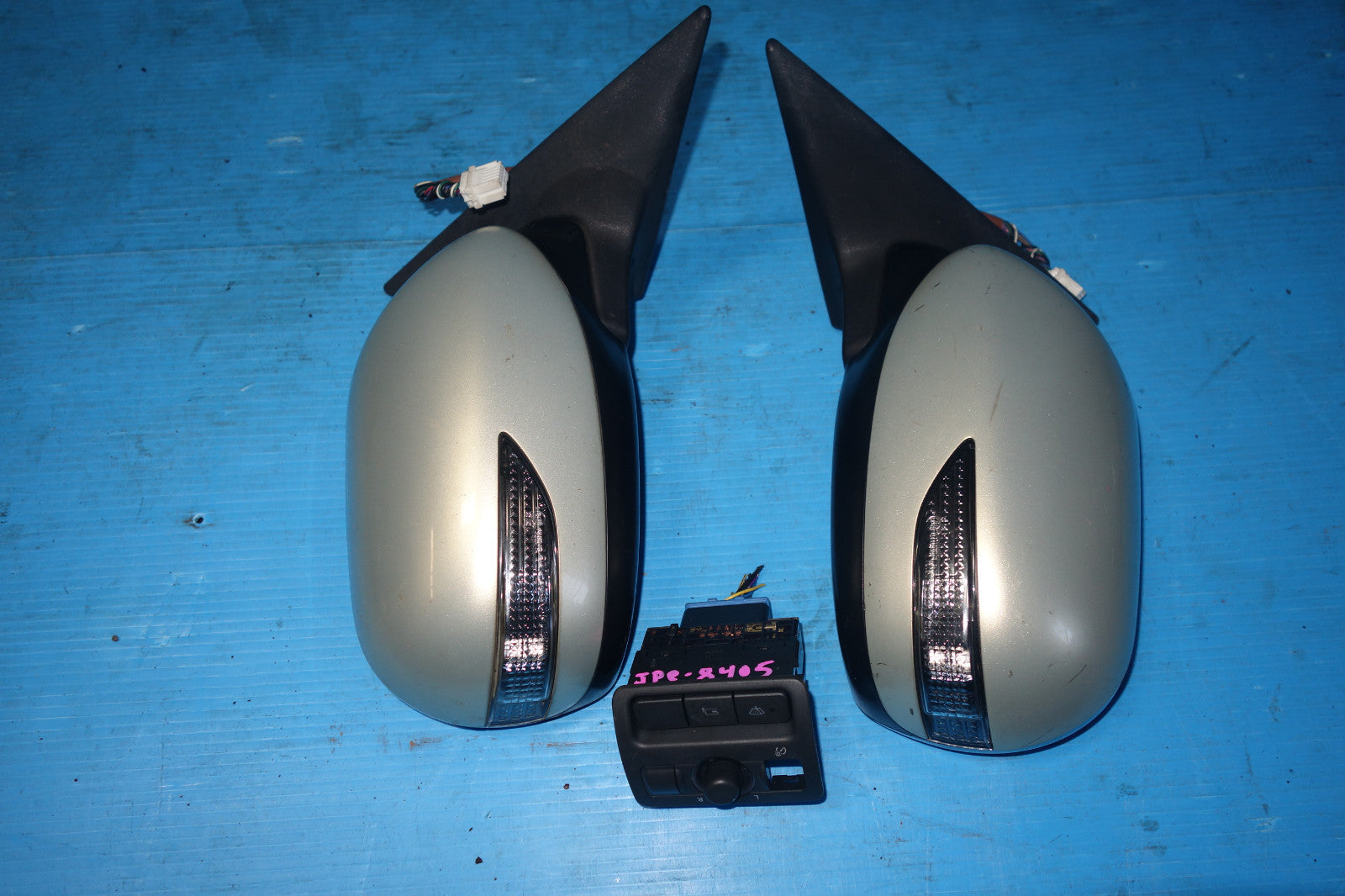 JDM Subaru Legacy Power Folding Mirrors Heated Signal Lights 2005-2009 BP BL #05