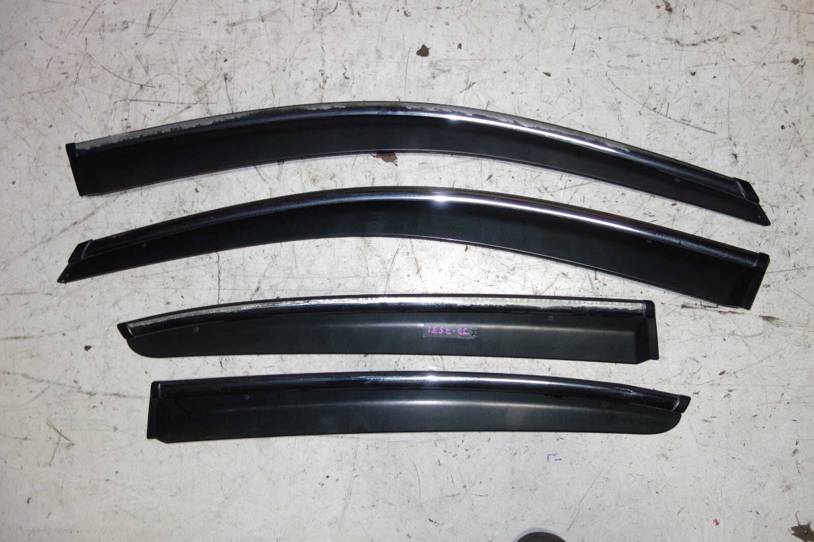 JDM Honda Accord Window Visors Rain Guards 2008 2009 210 2011 2012 CP3 Sedan