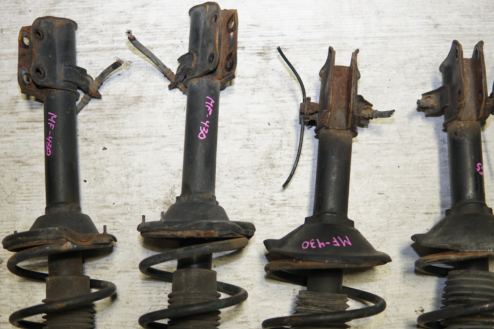 JDM Subaru Forester STi SF5 OEM Shocks Coil Springs Struts 1998-2002