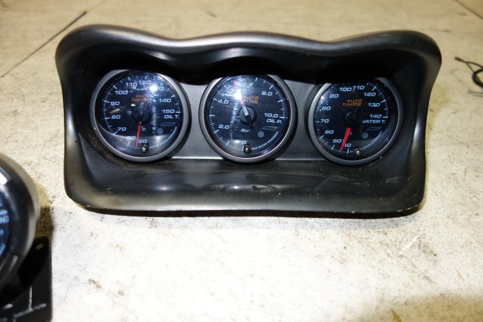 JDM Subaru Impreza WRX STi Turbo Triple Boost Gauge Pod Oil Water GDB 2002-2007