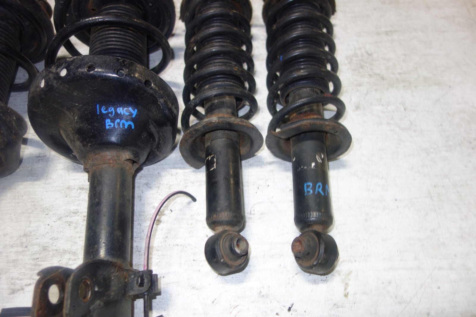 JDM Subaru Legacy Shocks Struts Coil Springs Suspension 2010-2014 BR BM