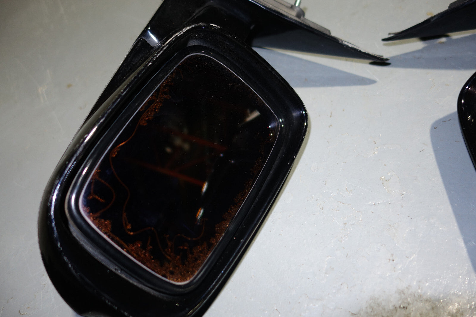 JDM Acura RL OEM Power Folding Side Mirrors Signals KB1 2005-2008 MF-1266