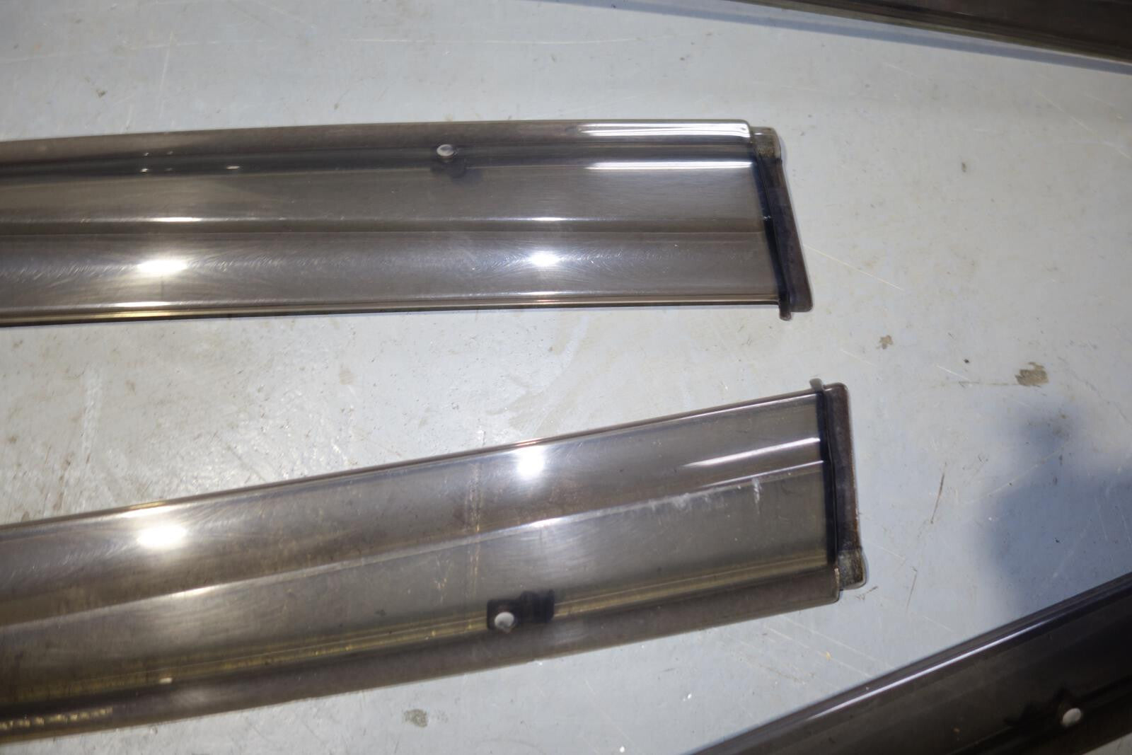 JDM Acura RL OEM Mugen Window Visors Rain Guards 2005-2008 Honda Legend KB1
