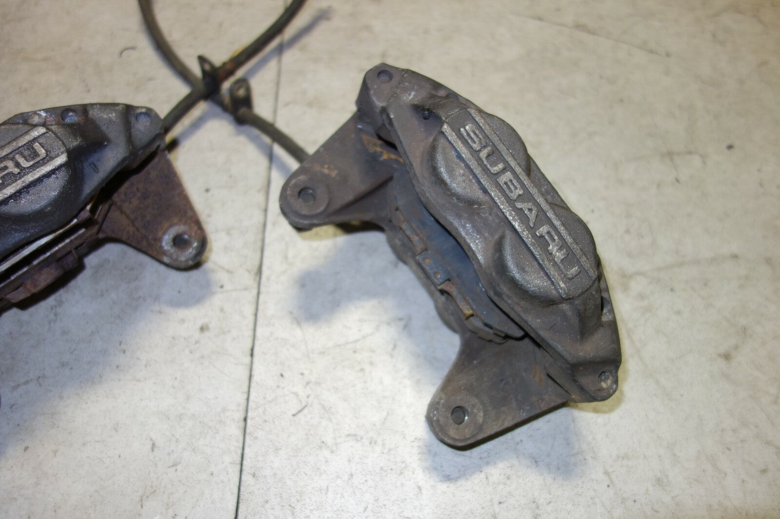 JDM Subaru Impreza WRX Forester Legacy Front Calipers 4 Piston GD GC8 SG5 SF5 BP