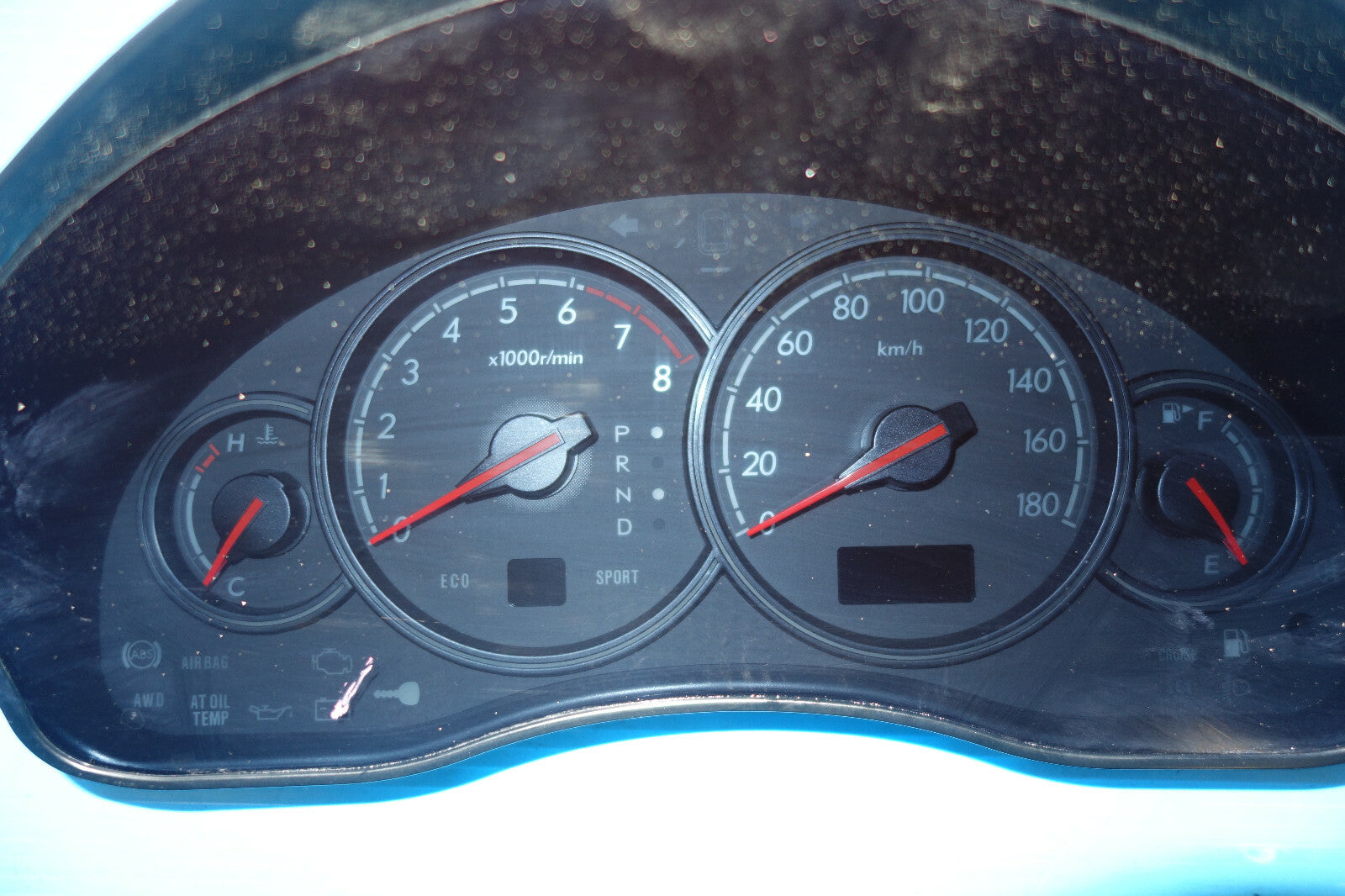 JDM Subaru Legacy OEM Automatic Gauge Cluster Speedometer A/T 2005-2009 #6006