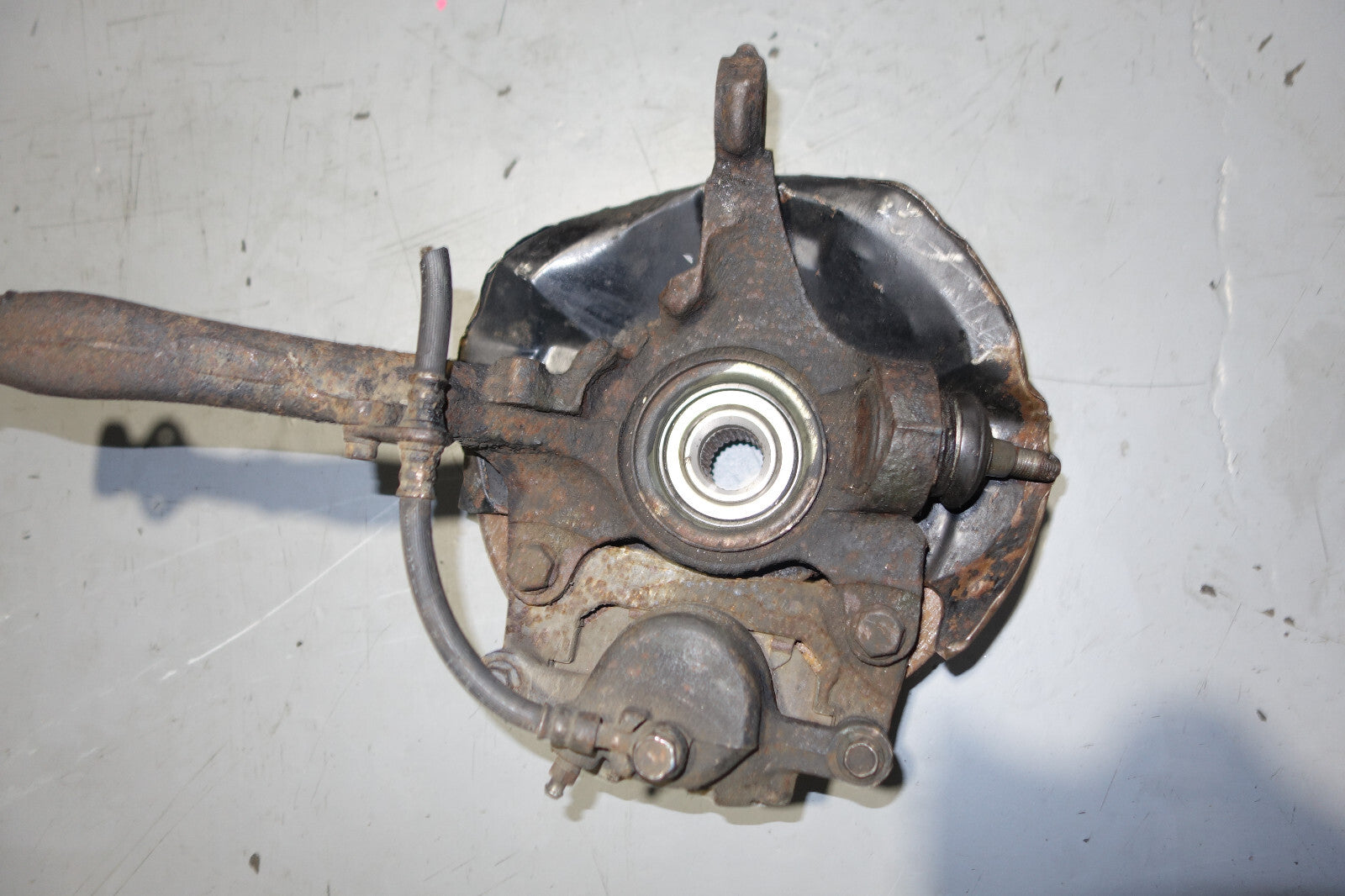 JDM 88-91 GENUINE HONDA CIVIC CRX OEM FRONT HUB KNUCKLE SPINDLE RIGHT SUSPENSION