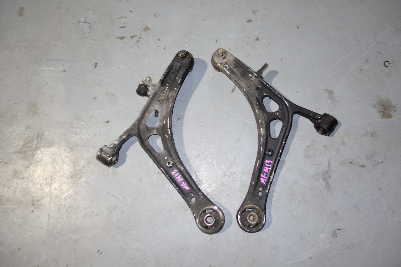 JDM Subaru Legacy Spec B Aluminum Front Lower Control Arms Pair 2005-2009 MF1413
