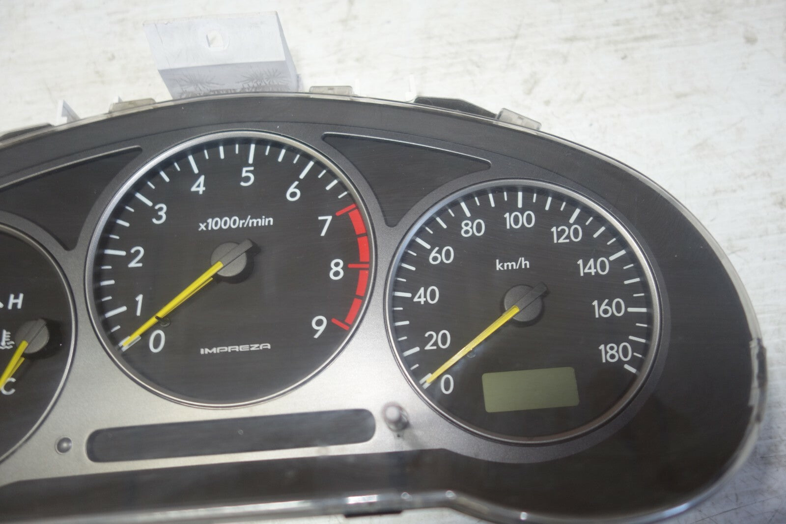 JDM 02-03 SUBARU IMPREZA WRX VERSION 7 MANUAL GAUGE CLUSTER  SPEEDOMETER M-349