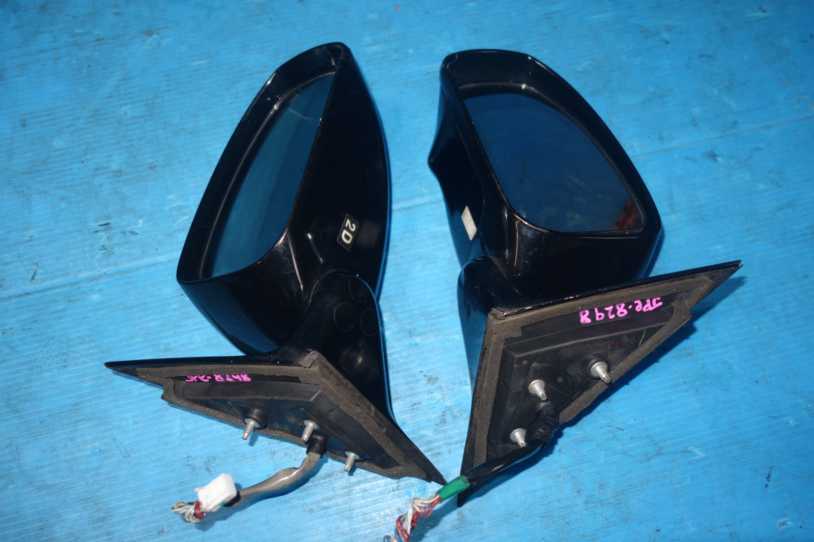 JDM Nissan Fuga Infiniti M35 M45 Power Folding Mirrors with Camera 2006-2010 RHD