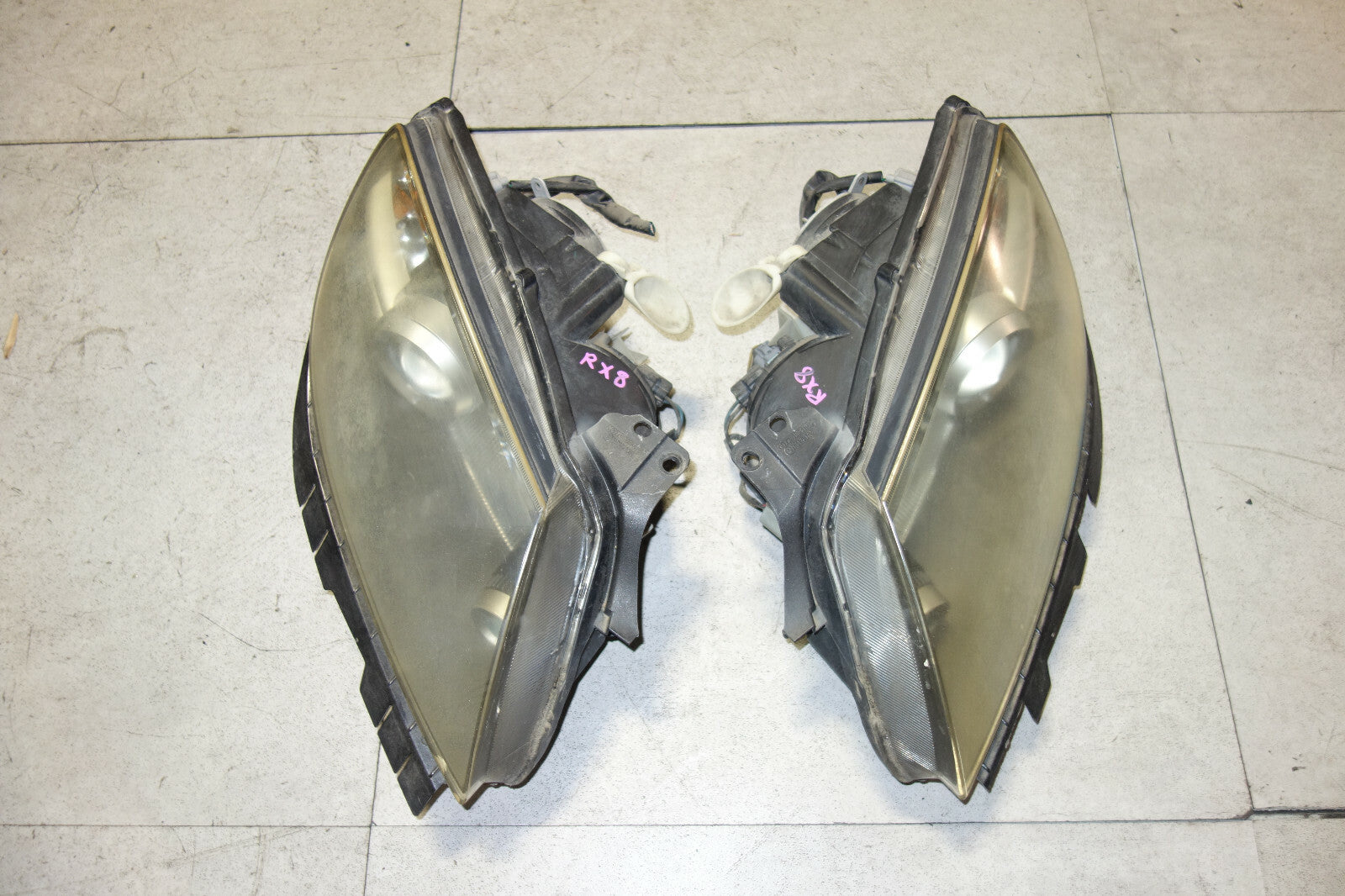 JDM Mazda RX8 SE3P Headlights Headlamp OEM 2004-2008 RX-8 Headlights Head Lights
