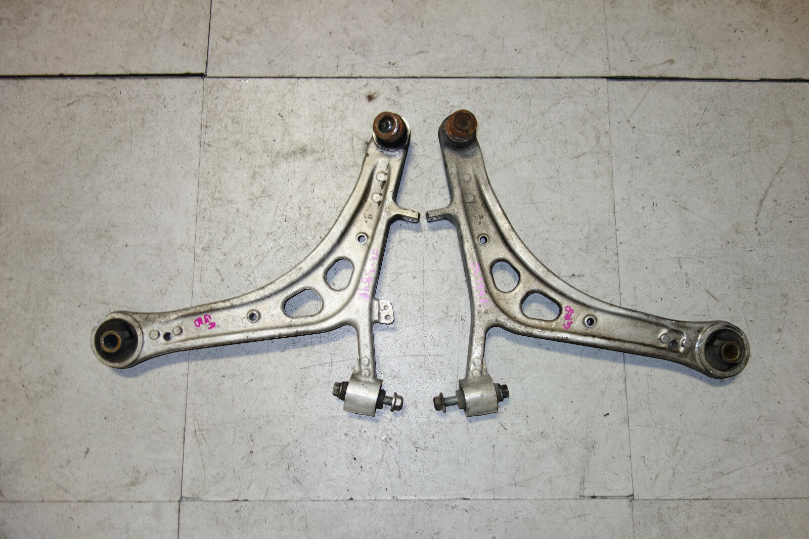 JDM Subaru Impreza WRX STi GRB GRF Aluminum Front Lower Control Arms 2008-2014