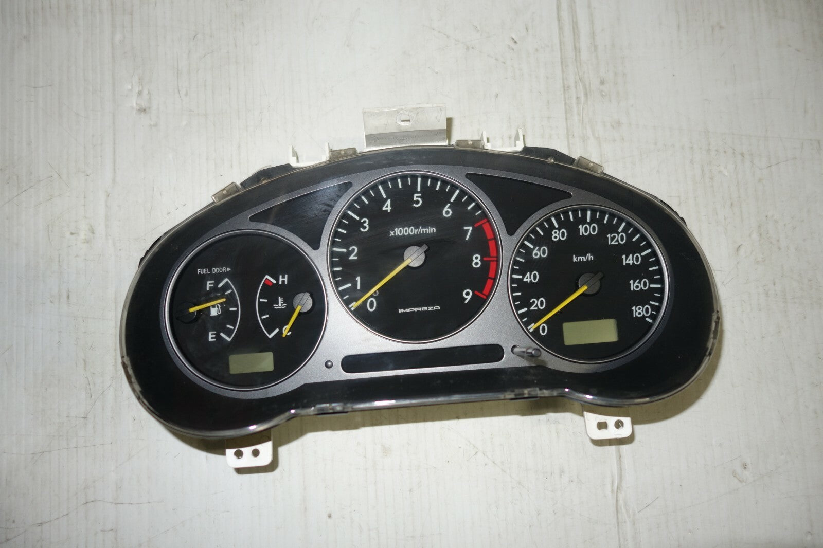 JDM 2002-2003 SUBARU IMPREZA WRX V7  MANUAL 5 SPEED GAUGE CLUSTER  SPEEDOMETER