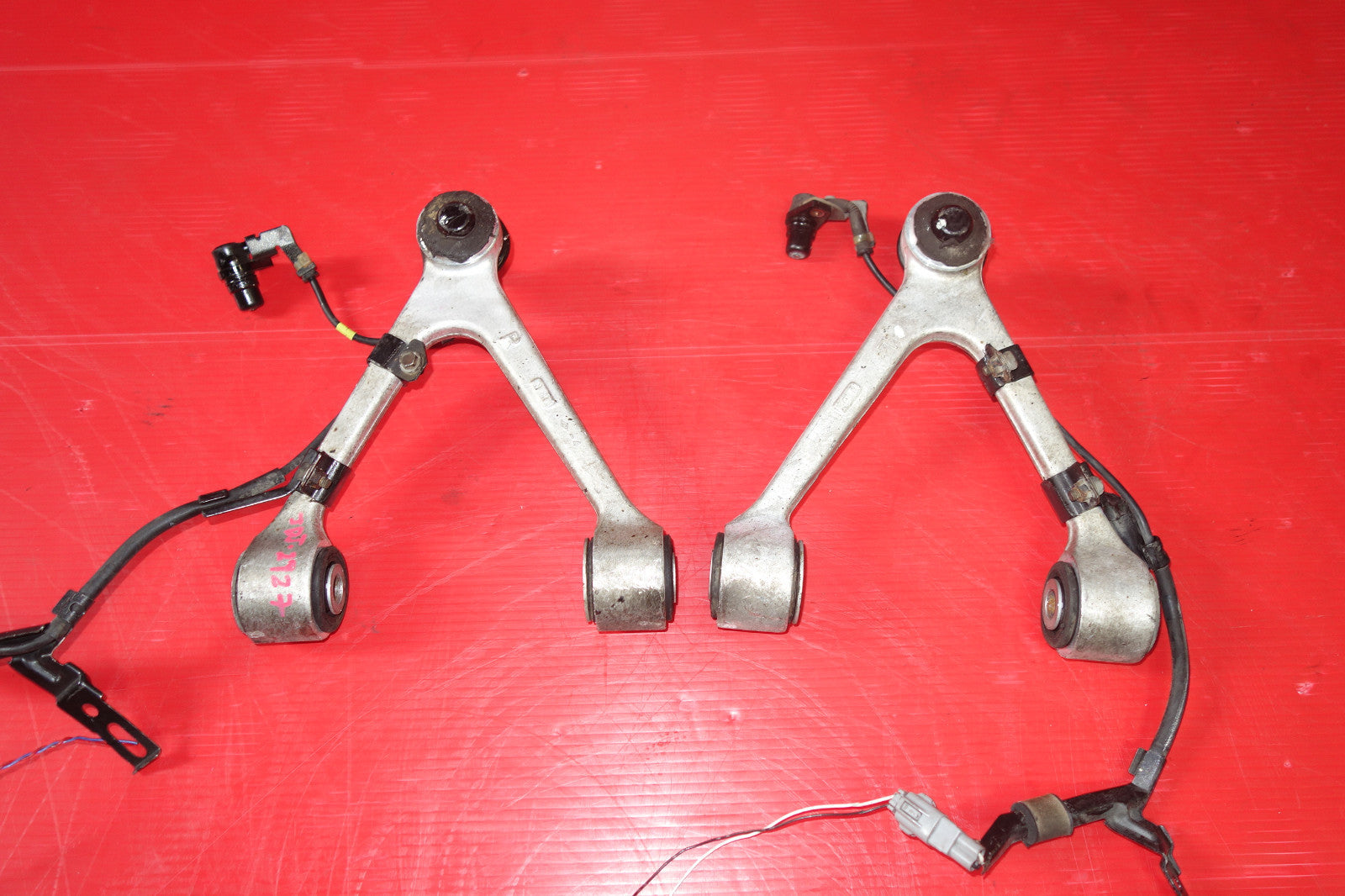 JDM Toyota Supra OEM Front Upper Control Arms Ball Joints JZA80 1993-1998 #2927
