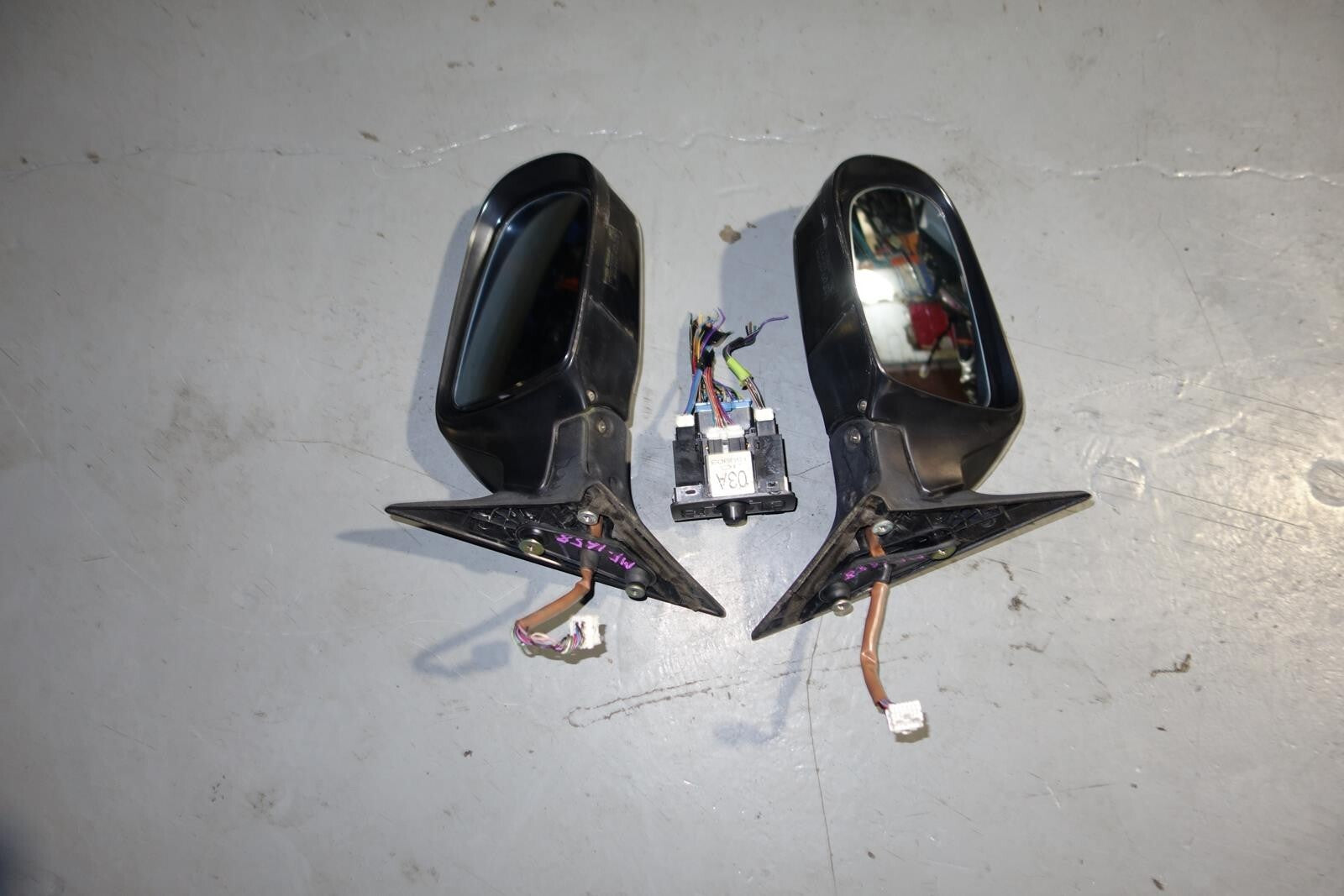 JDM SUBARU LEGACY OEM POWER FOLDING MIRRORS SWITCH AUTO FLIP BP BL 2005-2009