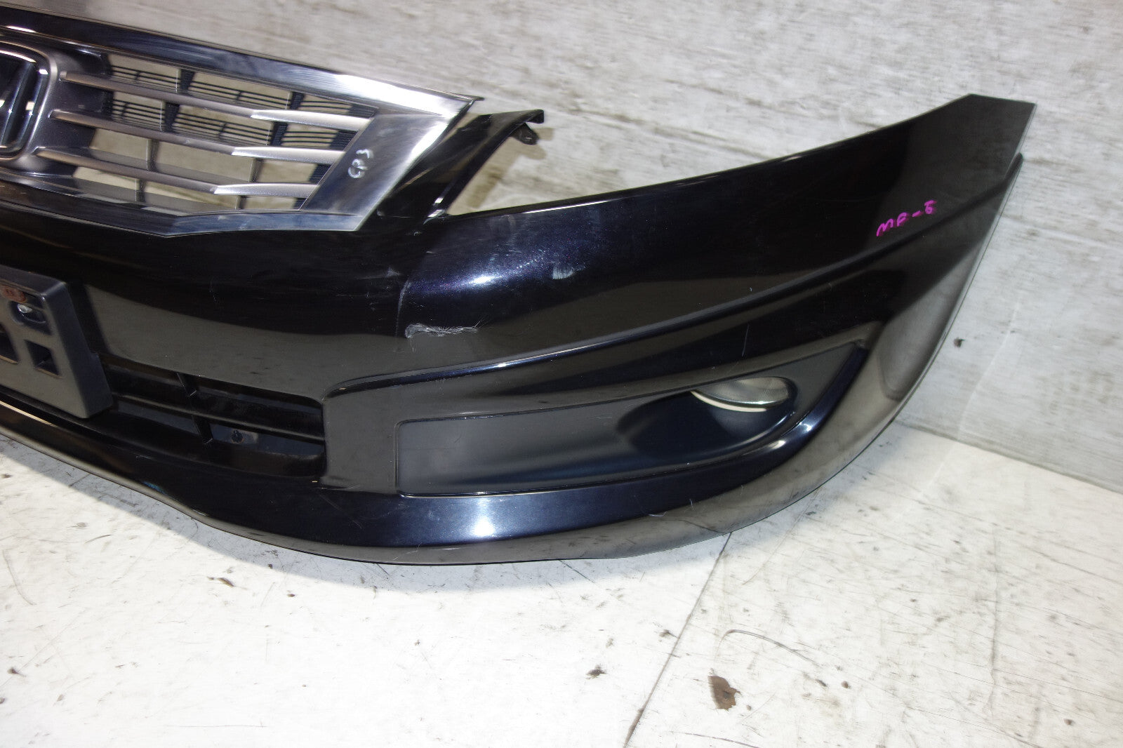 JDM Honda Accord Inspire CP3 OEM Front Bumper Modulo Lip 2008-2012 Sedan 4-Door