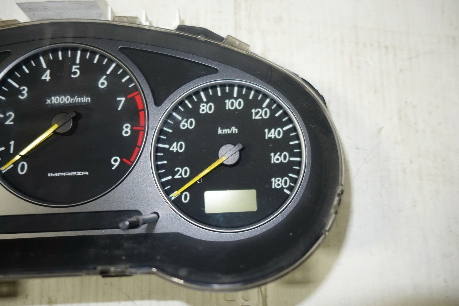 JDM 2002-2003 SUBARU IMPREZA WRX V7  MANUAL 5 SPEED GAUGE CLUSTER  SPEEDOMETER