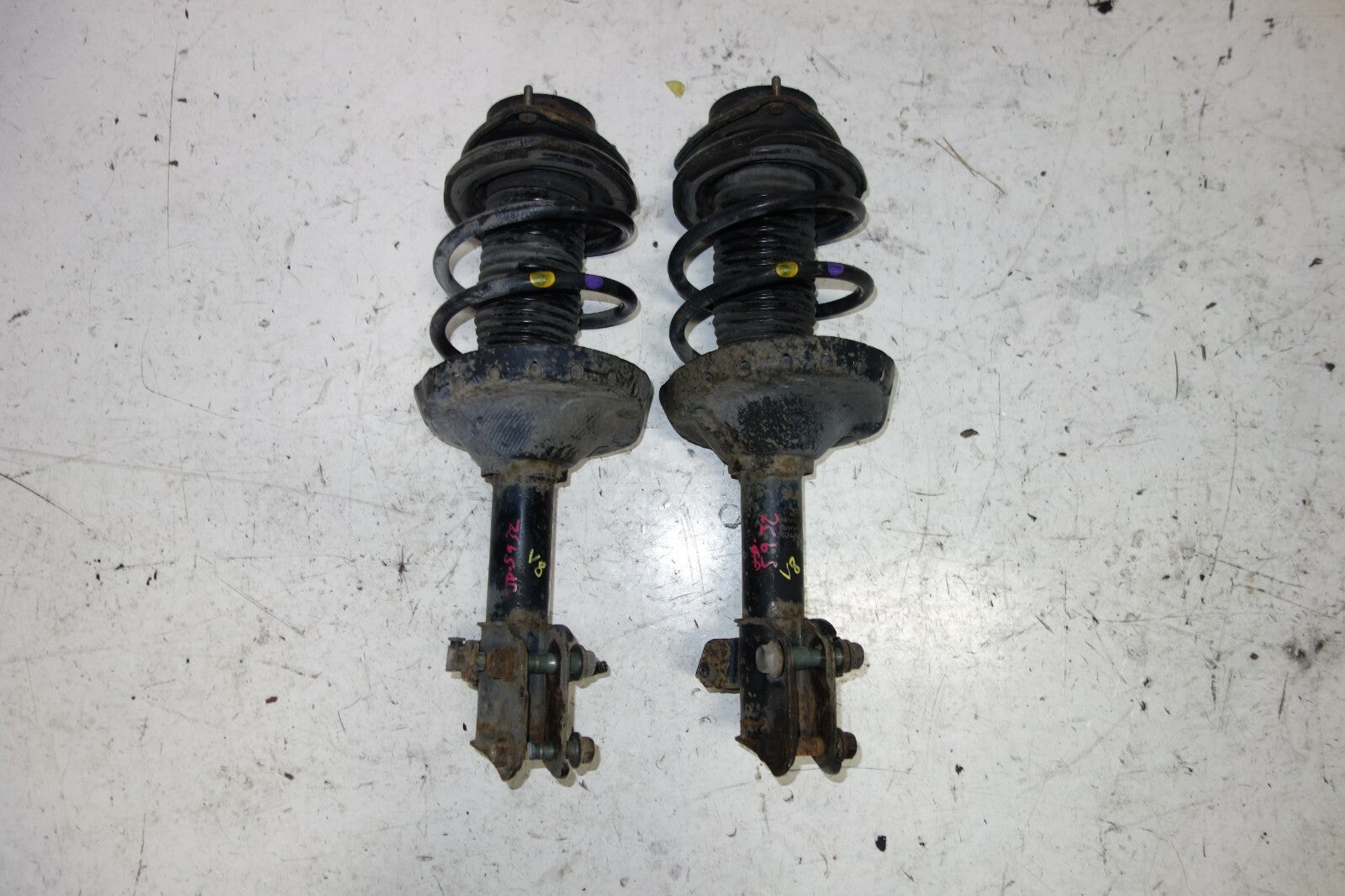 JDM Subaru Impreza WRX Front Shocks Springs 2002 2003 2004 2005 2006 2007 V8