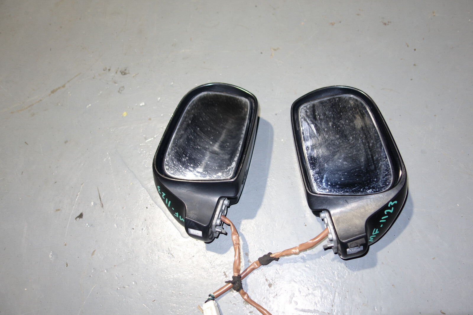 JDM Subaru Impreza WRX STi Mirrors GRB Power Folding Mirrors 2008-2014 OEM