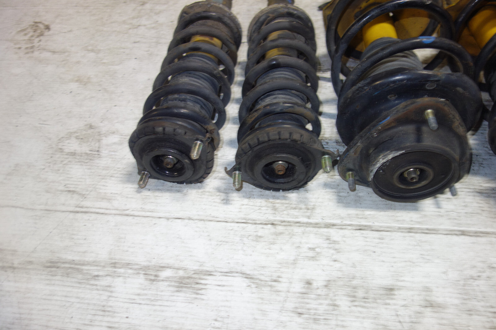 JDM Subaru Legacy Bilstein Front Shocks Coil Springs Strut Suspension 1998-2004