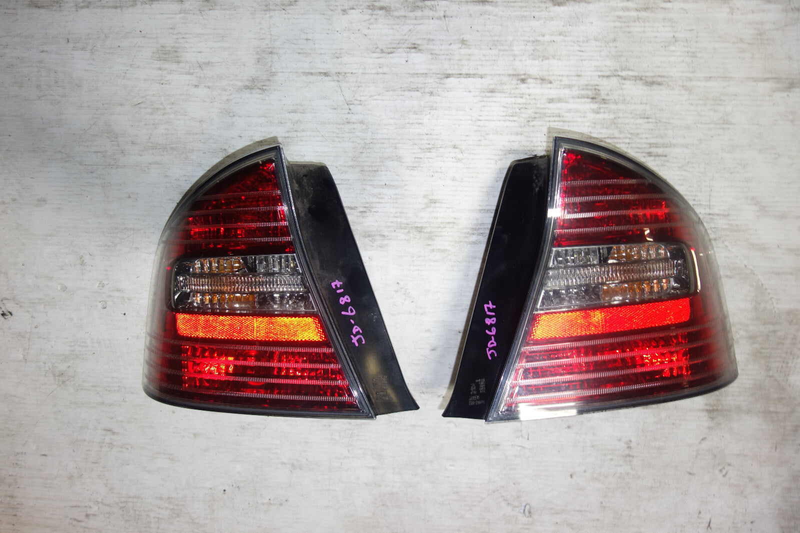 JDM Subaru Legacy OEM Left & Right Tail Lights Lamps Sedan LH RH 2005 2006 2007