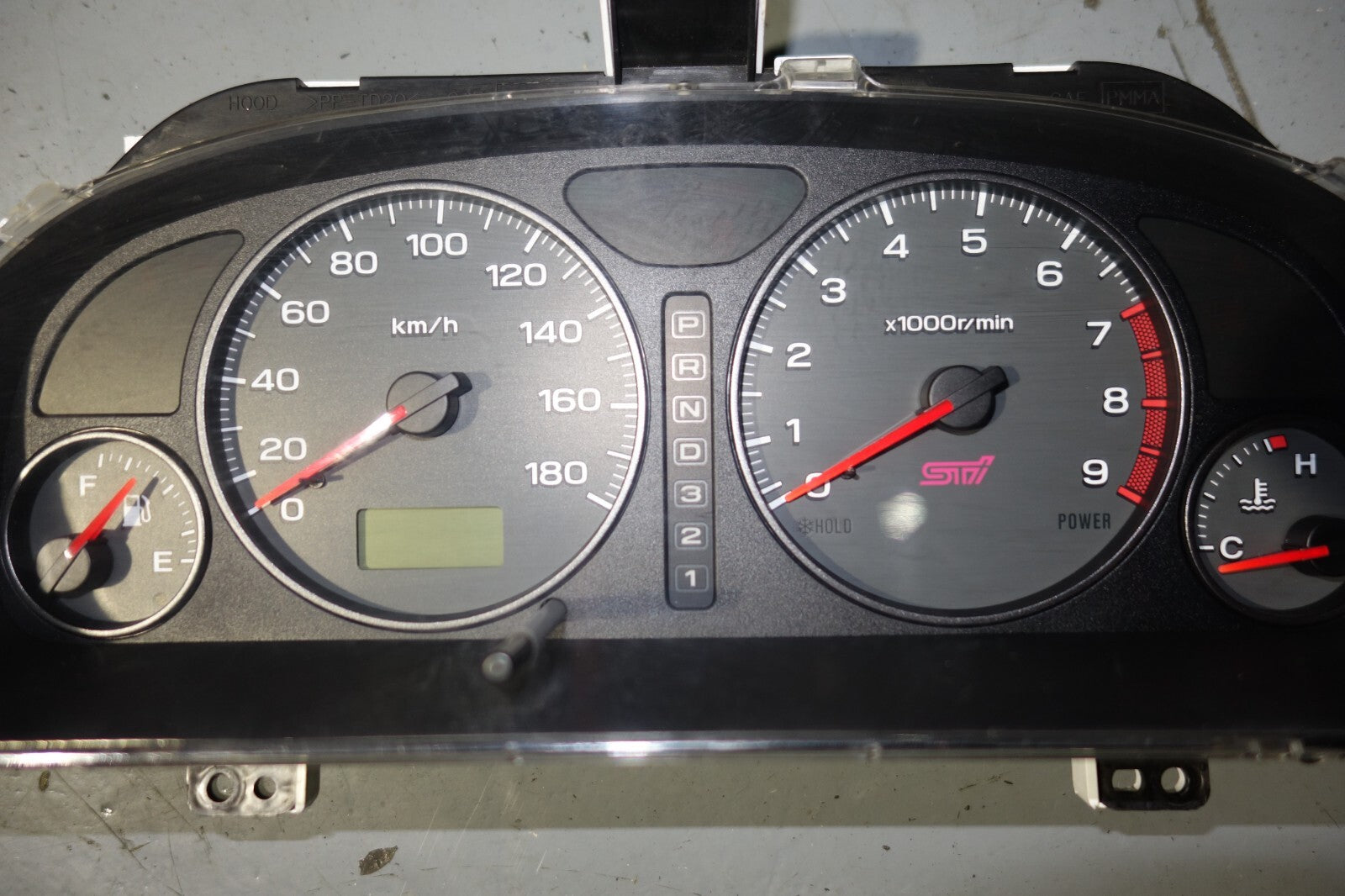 JDM 1998-2002 SUBARU FORESTER STi SF5 AUTOMATIC GAUGE CLUSTER  SPEEDOMETER