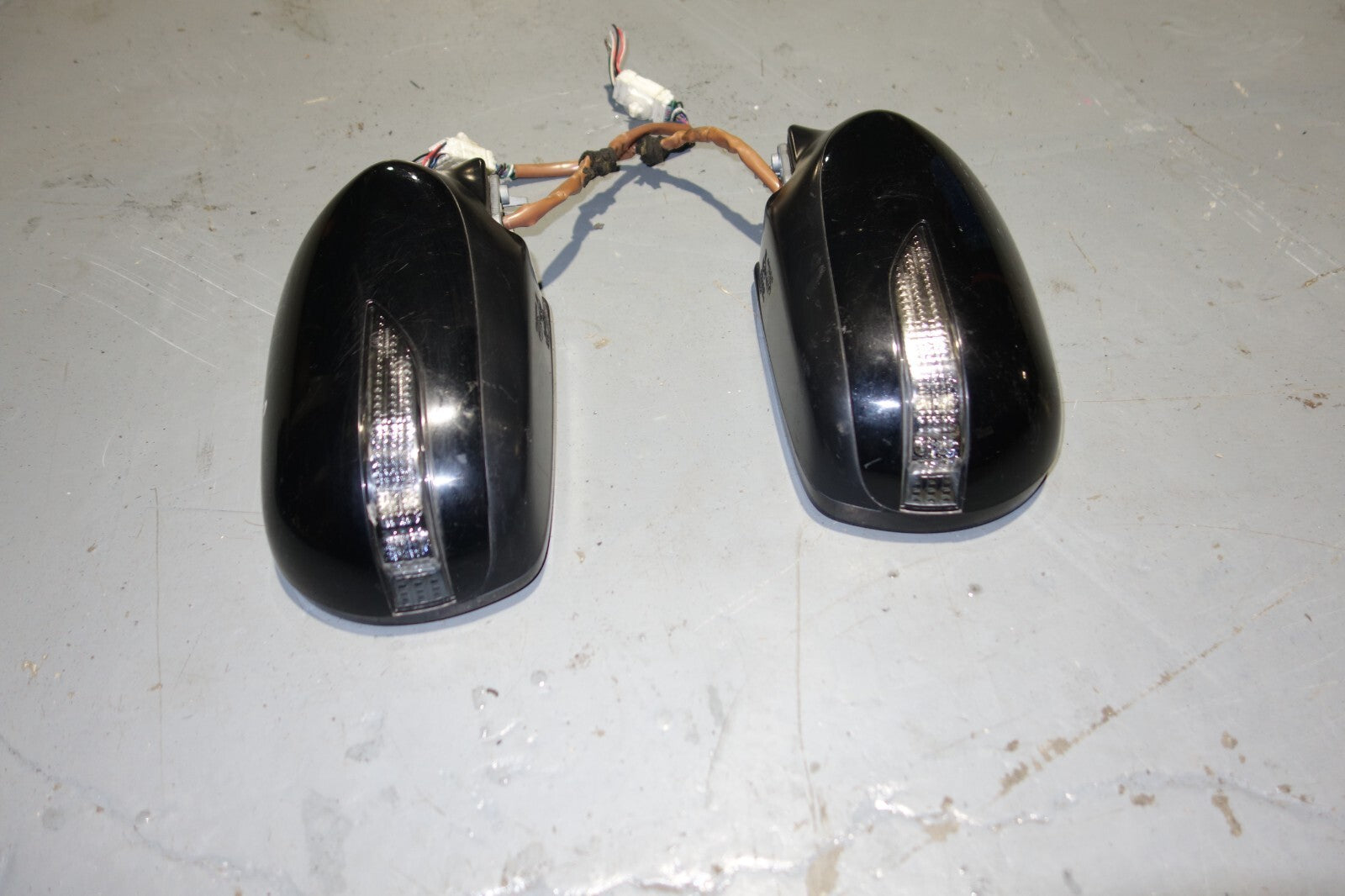 JDM Subaru Impreza WRX STi Power Auto Folding Mirrors Lights GRB  2008-2014