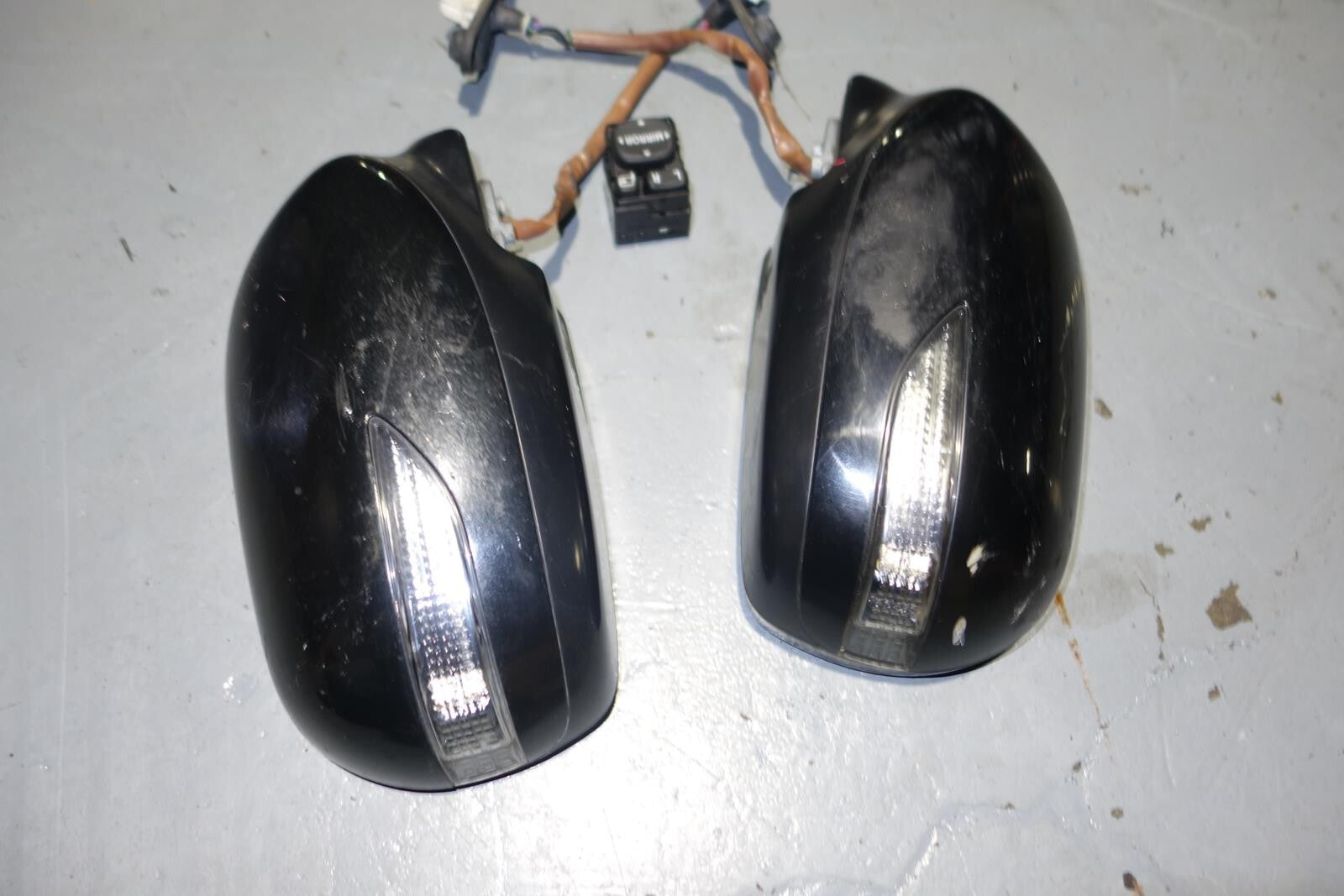 JDM Subaru Impreza WRX STi Heated Power w/ Folding Mirrors Turn Lights 2008-2014