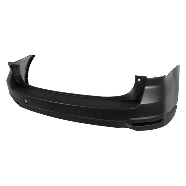 SUBARU FORESTER 2014-2018 — REAR BUMPER UPPER PRIMED; LOWER TEXTURED; W/O SENSORS; 2014-2018 CAPA