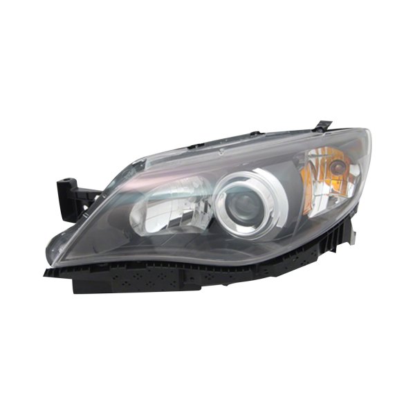 SUBARU IMPREZA 2008-2011 — HEAD LAMP BLACK HALOGEN LH; IMPREZA/IMPREZA WRX/OUTBACK IMPREZA 2008-2011