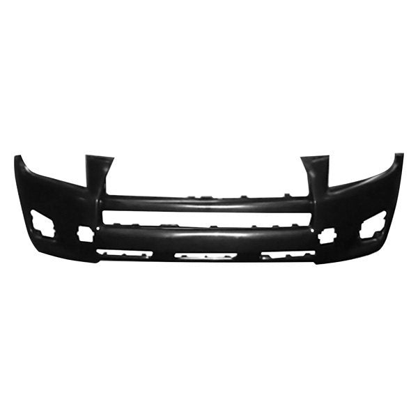 TOYOTA RAV4 2006-2012 — FRONT BUMPER PRIMED ; W/O FLARE HOLES; FOR BASE MODEL RAV4 2009-2012