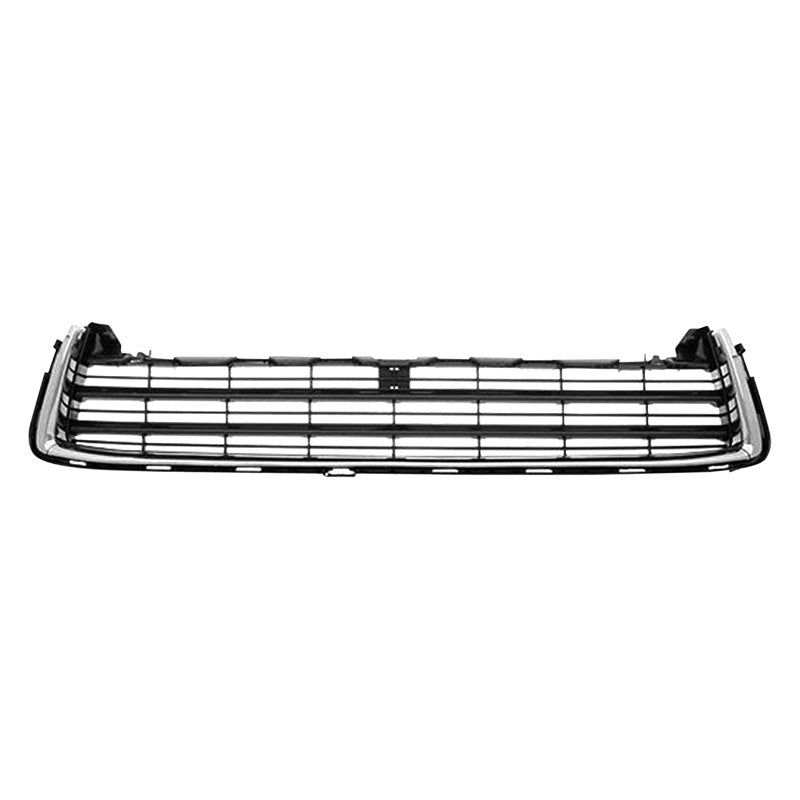 TOYOTA HIGHLANDER 2014-2019 — BUMPER GRILLE PAINTED-DK-GRAY W/CHR MLDG 14-16