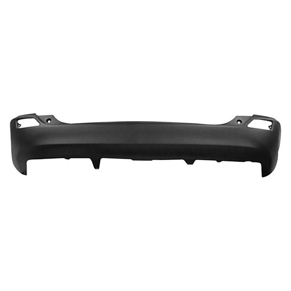 TOYOTA RAV4 2013-2018 — REAR BUMPER ; TEXT-DK-GRAY; W/O PARKING SENSORS; RAV4 2013-2015