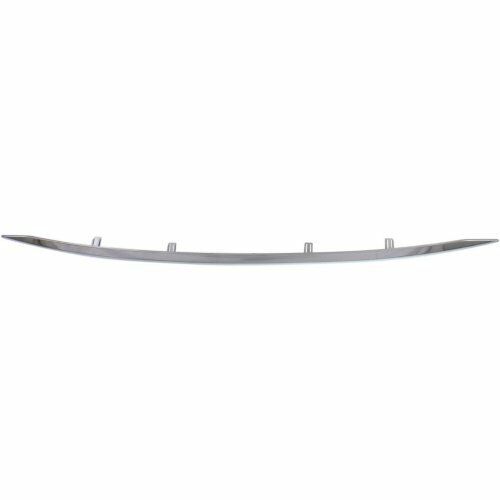 NISSAN ROGUE 2014-2020 — FRONT BUMPER MOULDING; CHROME; FITS 2014-2016 (USA BUILTMODELS) & 2016 (JAPAN BUILT)