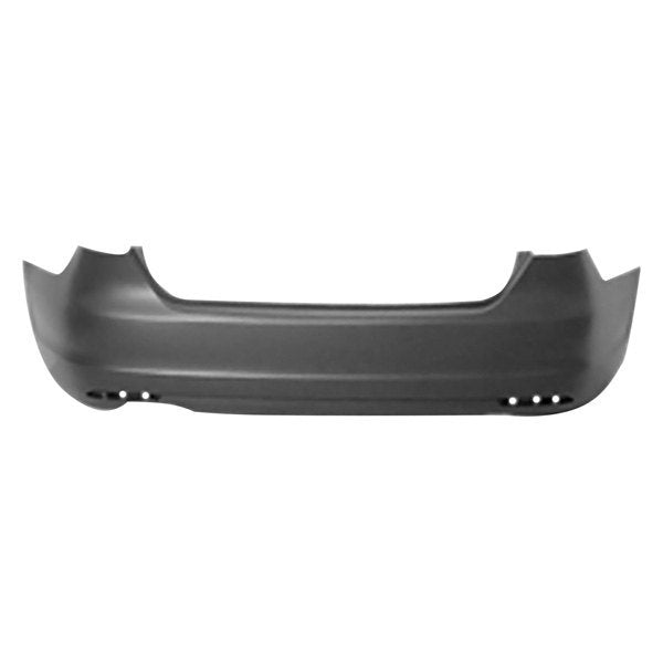 VOLKSWAGEN JETTA 2011-2018 — REAR BUMPER PRIMED; W/O SENSOR; JETTA SEDAN 2011-2014 ( EXCEPT GLI ) CAPA