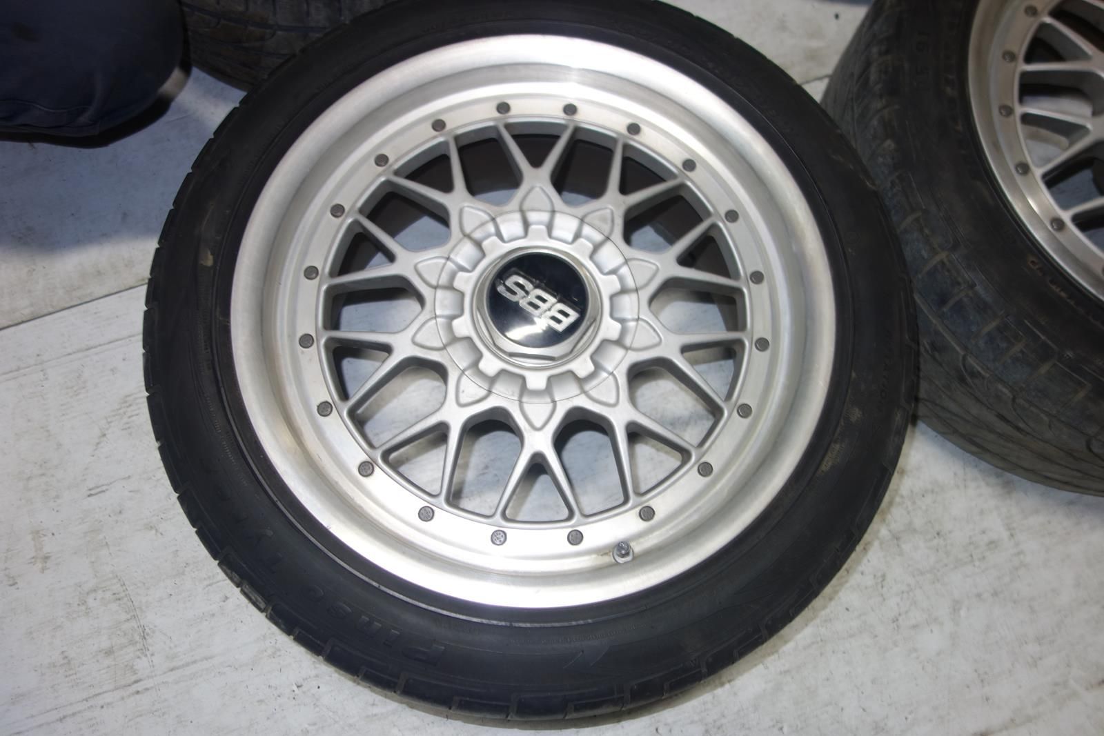 JDM BBS WHEELS RIMS TIRES RS025 5X114.3 STAGGERED 17X8 17X9 +35 OFFSET