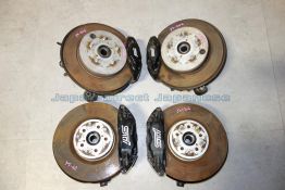 JDM Subaru WRX STi GR GRB Brembo Brake Calipers Spindles Hubs Knuckles 2008 2009 2010 2011 2012 2013 2014 2015 2016 2017