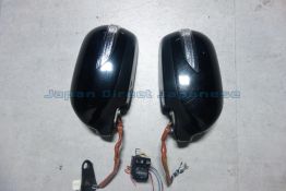 JDM Subaru Impreza WRX STi Power Folding Mirrors Black & Switch GRB 2008 2009 2010 2011 2012 2013 2014